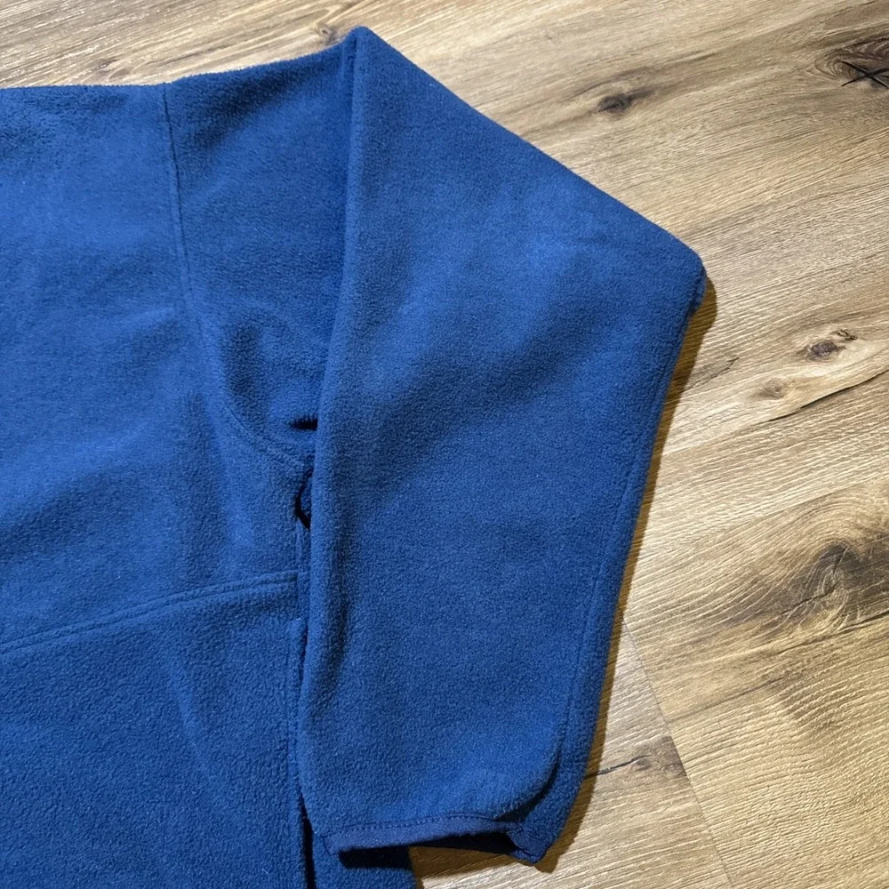 Vintage Patagonia Synchilla Men's Size XL 1/2 Zip Marsupial Fleece Blue‎ 2004